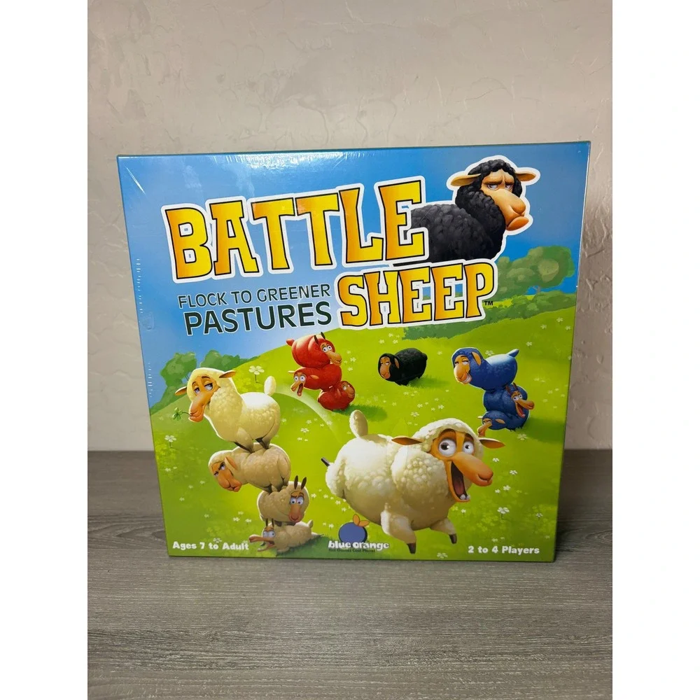 Battle Sheep‎ Flock to Greener Pastures Strategy Board Game NEW